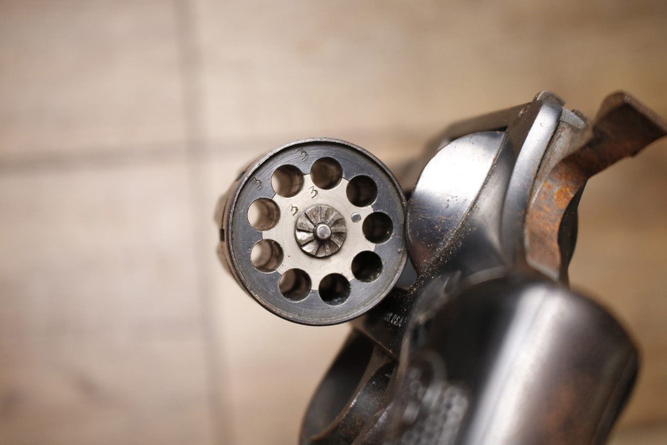 H AND R Model 929 22 Cal Police Trade-In Revolver